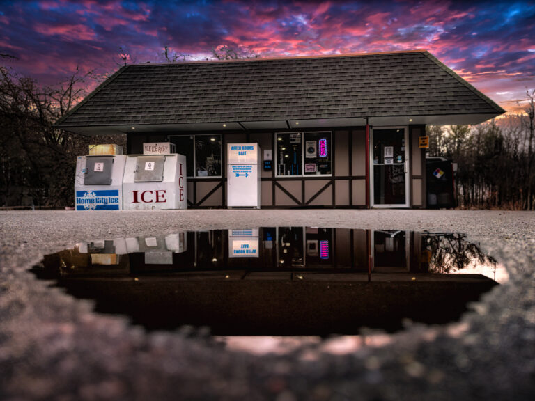 store front sunrise